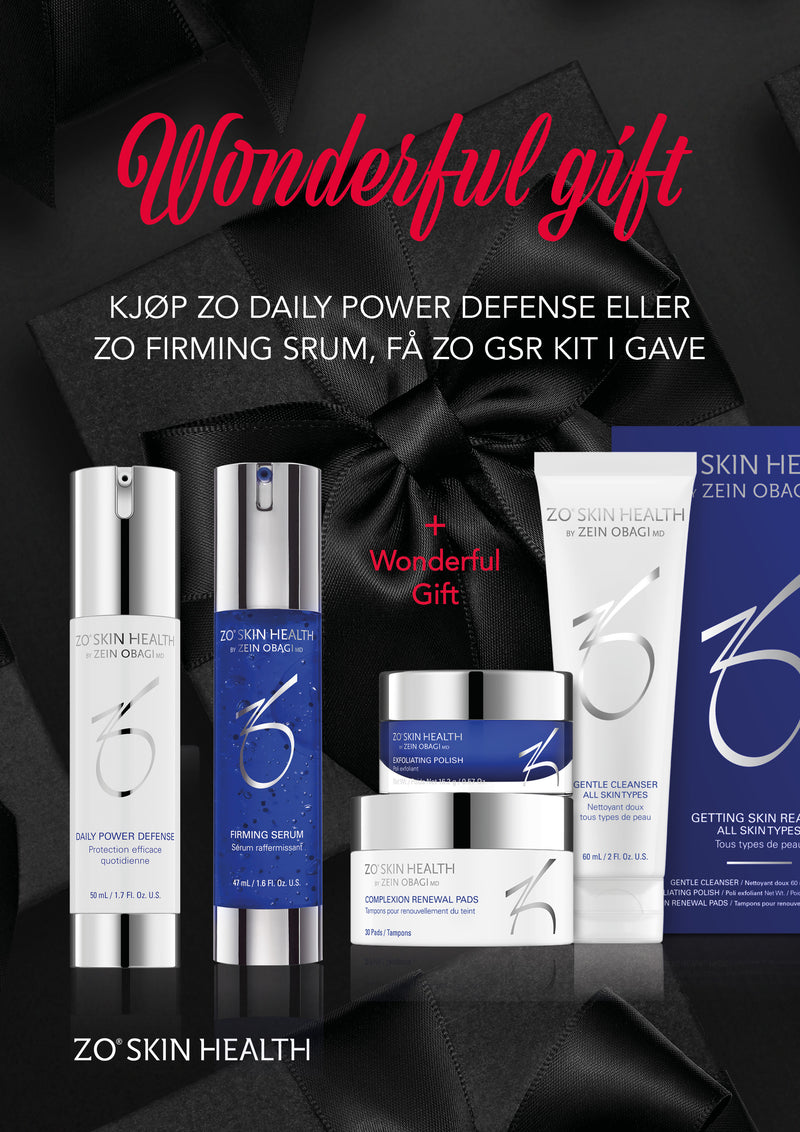 BLACK FRIDAY! Kjøp ZO Growth Factor Serum eller ZO Firming Serum FÅ GRATIS GSR KIT